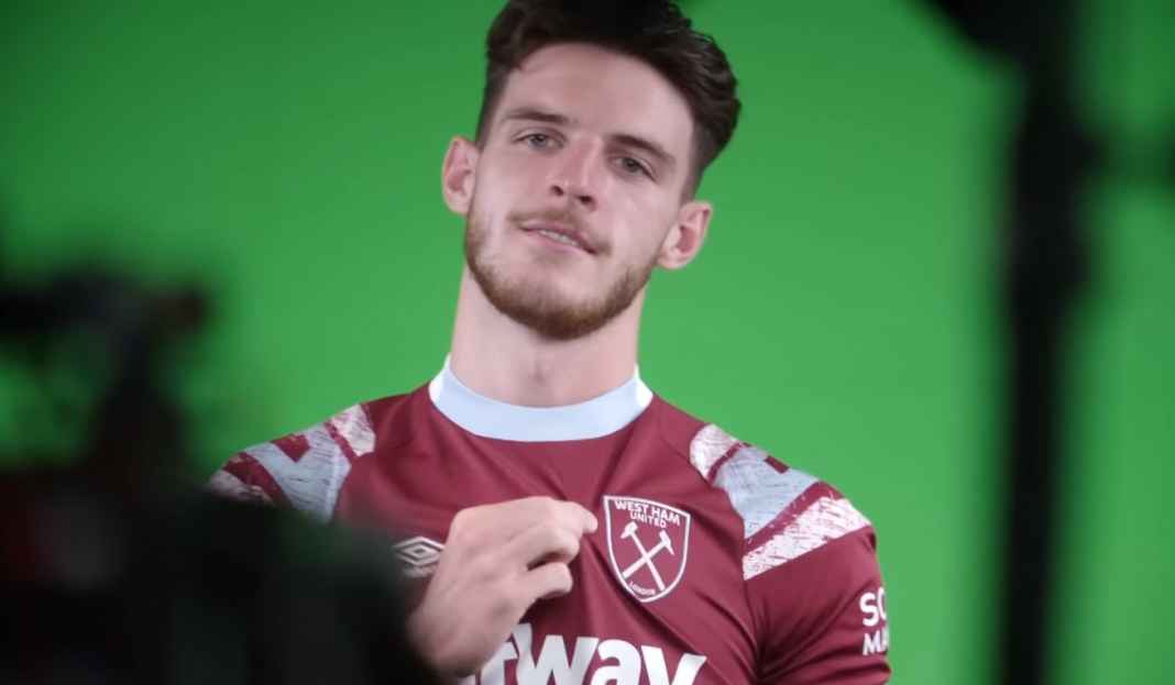 Declan Rice diinginkan Manchester United Update Manchester United : Pede Kontrak Declan Rice, terus Pantau Situasi Harry Kane