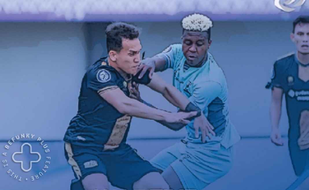 Egy Maulana Vikri dan Hugo Gomes yang Sama-sama Mencetak Gol di Laga Dewa United vs Madura United Egy Maulana Vikri dan Hugo Gomes yang Sama-sama Mencetak Gol di Laga Dewa United vs Madura United
