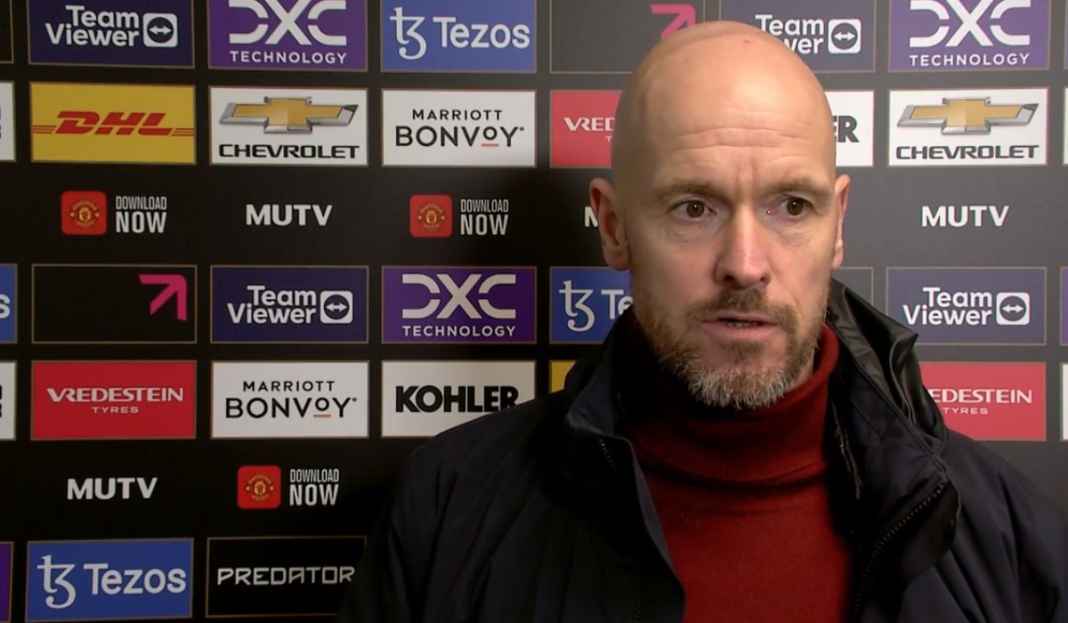 Erik ten Hag usai kemenangan Manchester United Erik ten Hag : Bukan Sekedar ke Final, Manchester United Juga Harus Memenangkannya!
