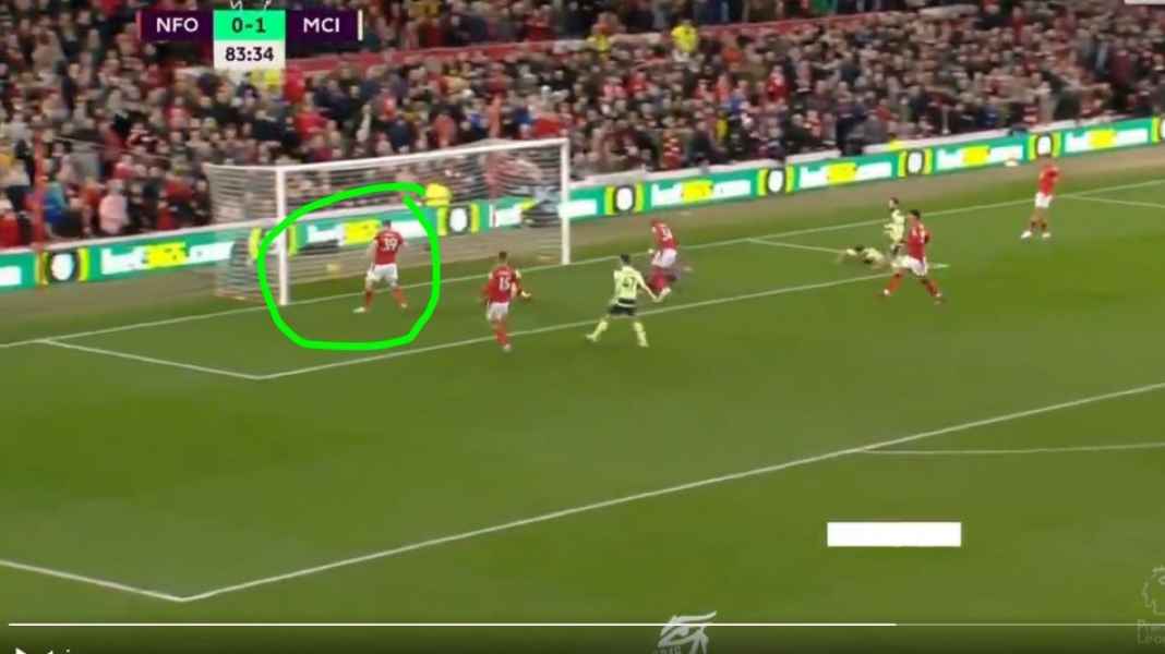 Gol Chris Wood ke gawang Man City Sesama Tim Merah Saling Bantu, Forest Curi 2 Poin Manchester City