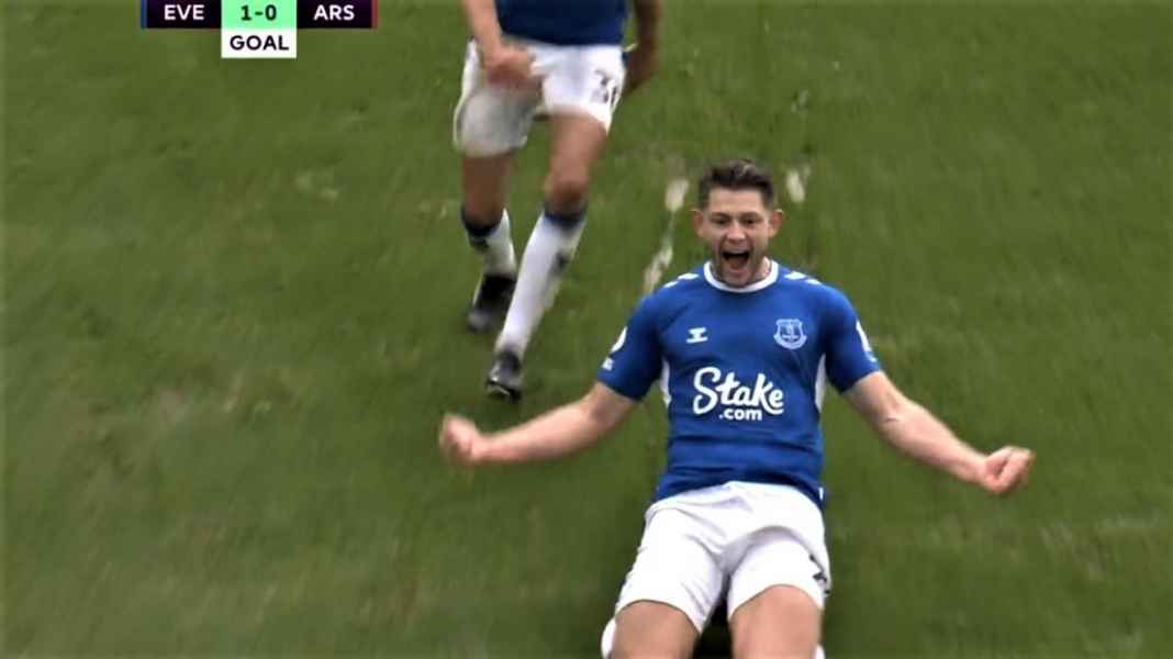 Gol James Tarkowski lawan Arsenal Kedatangan Sean Dyche Berdampak Besar, Kemenangan Everton Pertama Sejak Oktober 2022