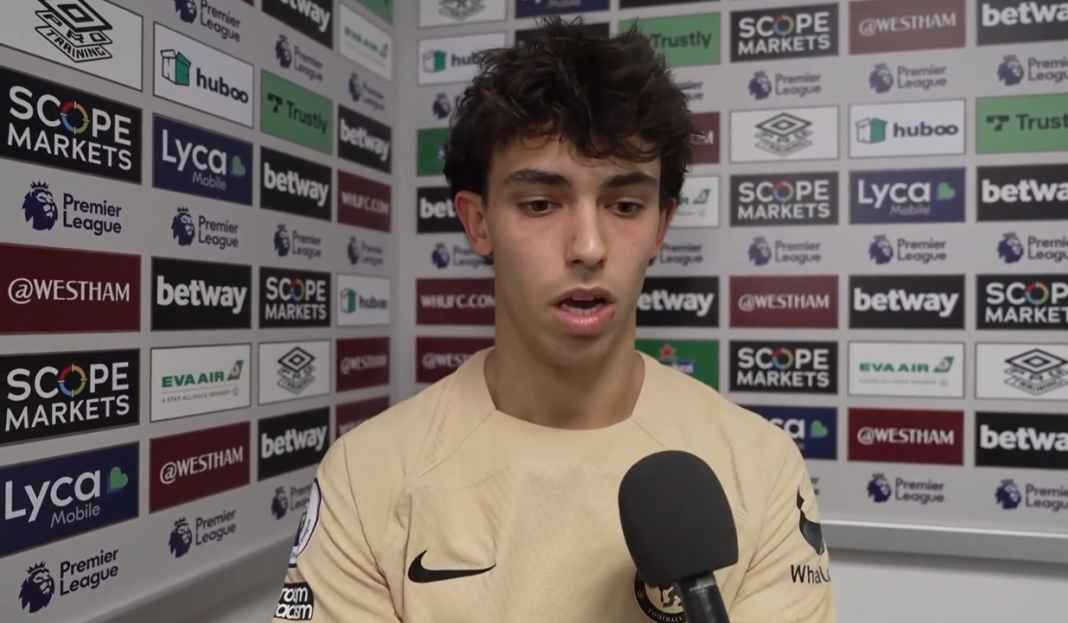 Joao Felix dalam wawancara usai pertandingan Chelsea Joao Felix Puji Kualitas Rekan Setimnya Meski Ditahan Imbang West Ham United