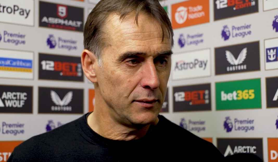 Julen Lopetegui di wawancara pasca laga Wolves Julen Lopetegui Nilai Wolves Hampir Sempurna Saat Berhasil Bekuk Tim Jurgen Klopp