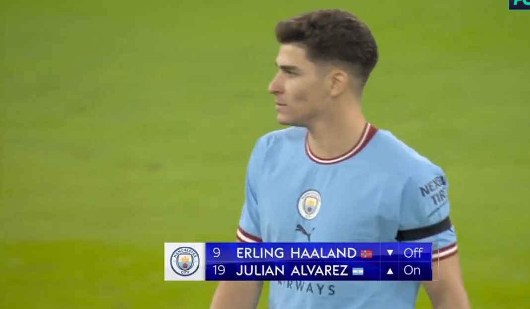 Julian Alvarez gantikan Erling Haaland Pep Guardiola Update Masalah Cedera Erling Haaland dan Penarikan Ruben Dias