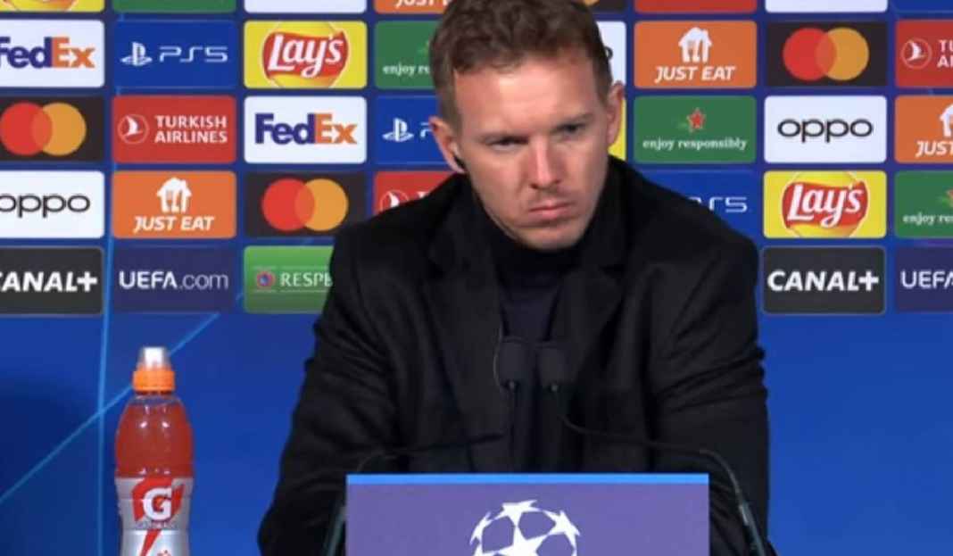 Julian Nagelsmmann Sedang Konferensi Pers Usai Lawan PSG PSG vs Bayern Munchen, Julian Nagelsmann Terkejut Tuan Rumah Main Pasif