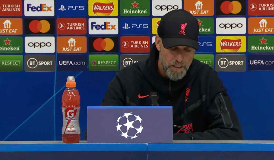 Jurgen Klopp usai kekalahan Liverpool Jurgen Klopp Benar-Benar Kecewa Berat Usai Liverpool Dibantai Real Madrid di Kandang