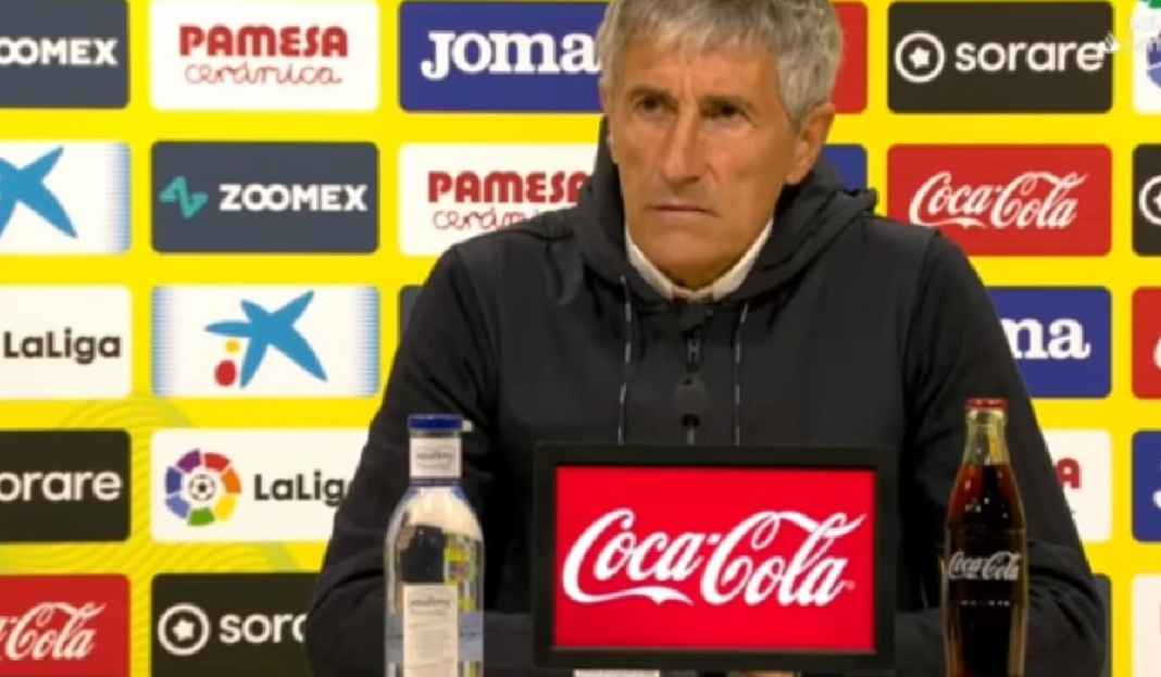 Konferensi Pers Quique Setien Kontra Real Madrid Jelang Hadapi Getafe, Quique Setien Wanti-wanti Pemain Villarreal