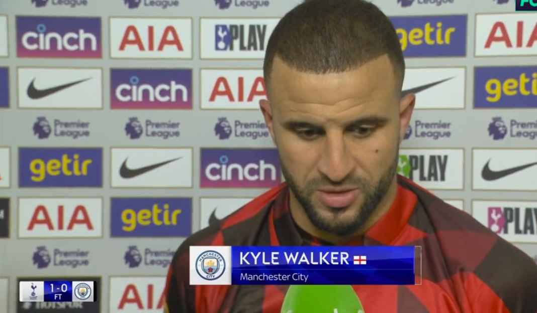 Kyle Walker tentang kekalahan Manchester City Kyle Walker Tuntut Manchester City Meningkat Usai Kekalahan Tadi Malam