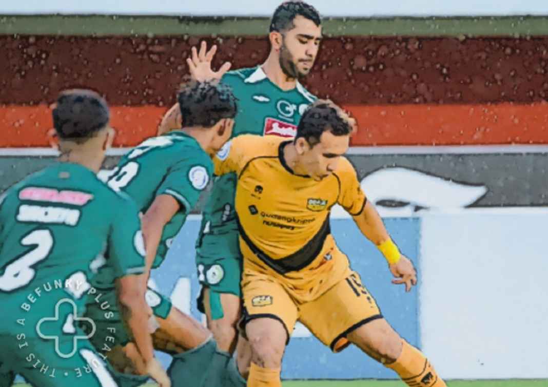 Laga PSS Sleman vs Dewa United di Maguwoharjo Laga PSS Sleman vs Dewa United di Maguwoharjo