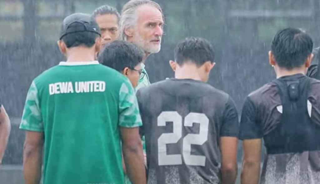 Latihan Dewa United Jelang Menjamu Bali United