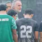 Latihan Dewa United Jelang Menjamu Bali United