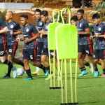 Latihan Persija Jakarta Jelang Menjamu Barito Putera