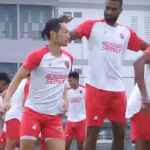 Latihan Skuad PSM Makassar Jelang Menjamu Persik