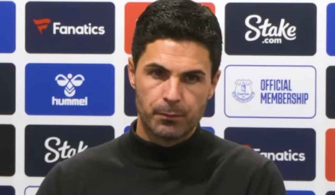 Mikel Arteta Sedang Konferensi Pers Usai Lawan Everton Dihajar Tim Zona Merah, Mikel Arteta Bunyikan Alarm ke Pemain Arsenal