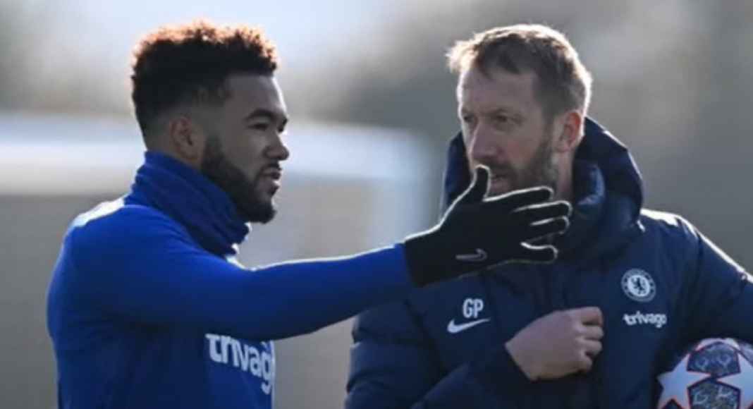 Reece James dan Graham Potter dalam Latihan Jelang Chelsea Tandang ke Dortmund Reece James dan Graham Potter dalam Latihan Jelang Chelsea Tandang ke Dortmund
