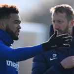 Reece James dan Graham Potter dalam Latihan Jelang Chelsea Tandang ke Dortmund
