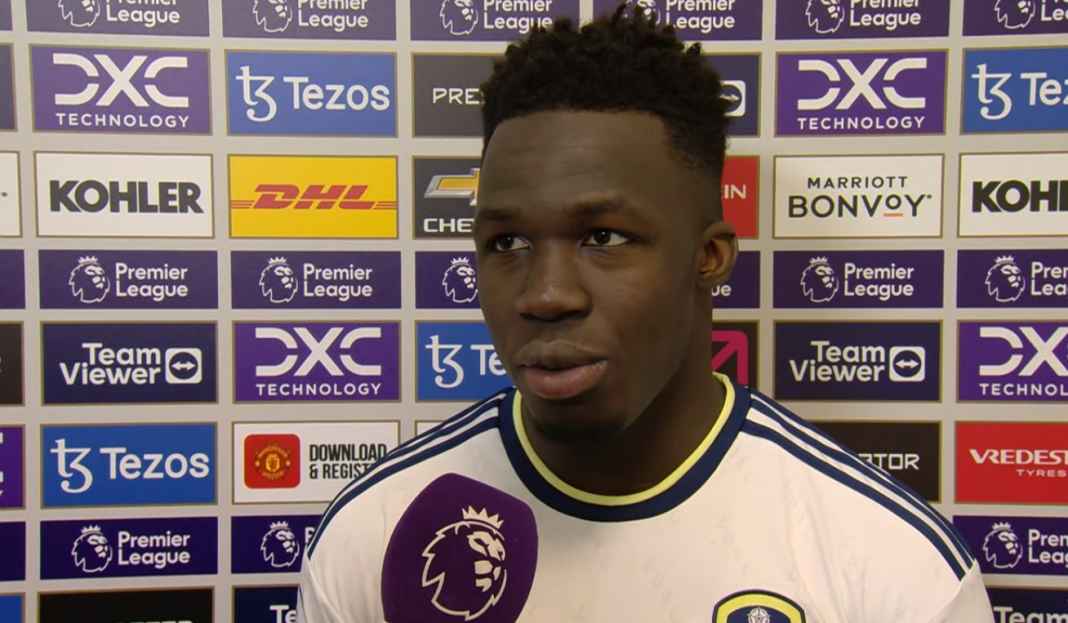 Wilfried Gnonto usai Leeds tahan imbang Manchester United Imbangi Manchester United, Wilfried Gnonto Sesumbar Timnya Bisa Kalahkan Siapapun!