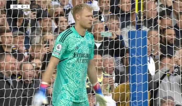 Aaron Ramsdale hadapi penalti Leeds United Prediksi Arsenal vs Leeds United, The Gunners Ingin Jaga Jarak Delapan Poin di Puncak