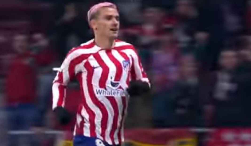Antoine Griezmann Usai Cetak Gol ke Gawang Sevilla Bekuk Sevilla, Antoine Griezmann Dedikasikan Kemenangan Atletico Madrid Buat Diego Simeone