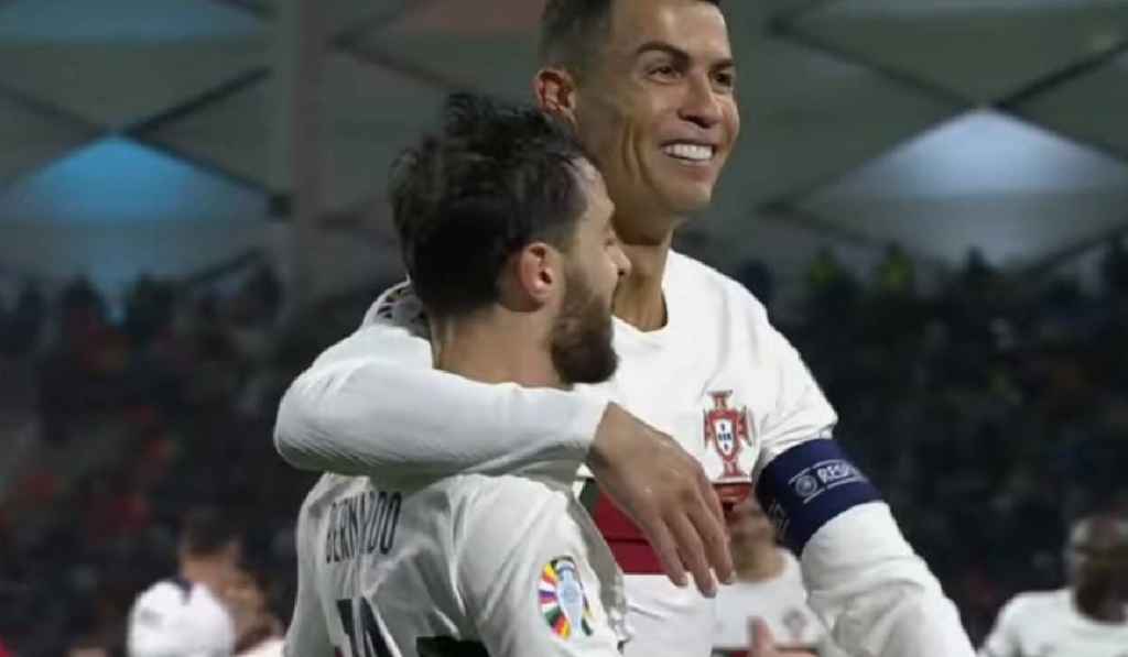 Reaksi Roberto Martinez Usai Cristiano Ronaldo Cetak Gol Lagi untuk Timnas Portugal