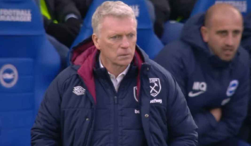David Moyes Tegang Saat West Ham United Tertinggal Tiga Gol Kontra Brighton West Ham United Sangat Hati-hati Tentukan Nasib David Moyes