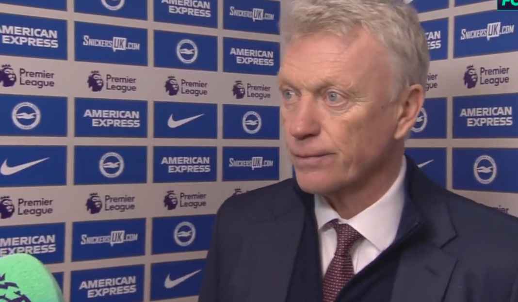 David Moyes Akui West Ham Tidak Bermain Bagus Usai Dihancurkan Brighton 4-0