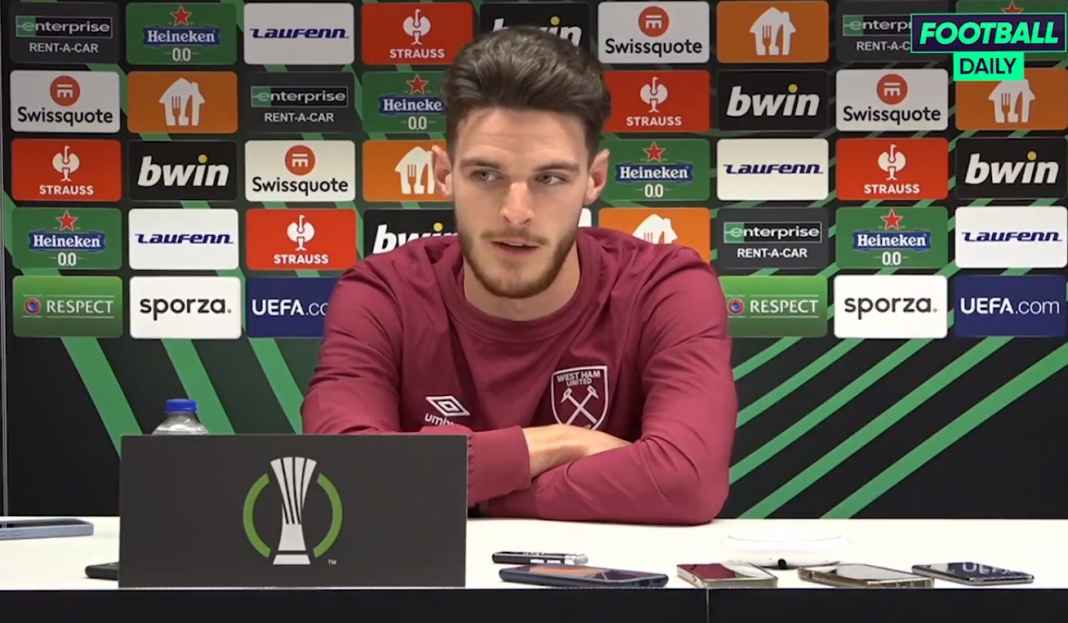 Declan Rice tersanjung oleh minat Arsenal Declan Rice Tersanjung Diminati Arsenal, Liga Champions Jadi Faktor Kunci Transfer