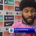 Ellis Simms Ungkap Kebahagiaan Usai Cetak Gol Pertamanya Untuk Everton