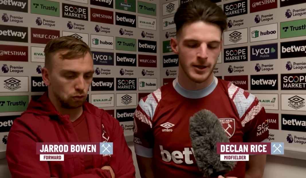Jarrod Bowen mulai waspadai degradasi Bintang West Ham Sudah Siap Pasrah Soal Degradasi Dengan 12 Laga Untuk Dimainkan
