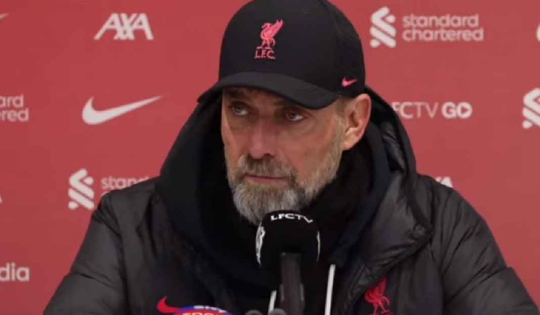 Jurgen Klopp Sedang Konferensi Pers Usai Lawan Manchester United Pesta Gol ke Gawang Manchester United, Jurgen Klopp: Semua Orang Harus Tahu Liverpool Masih Ada!