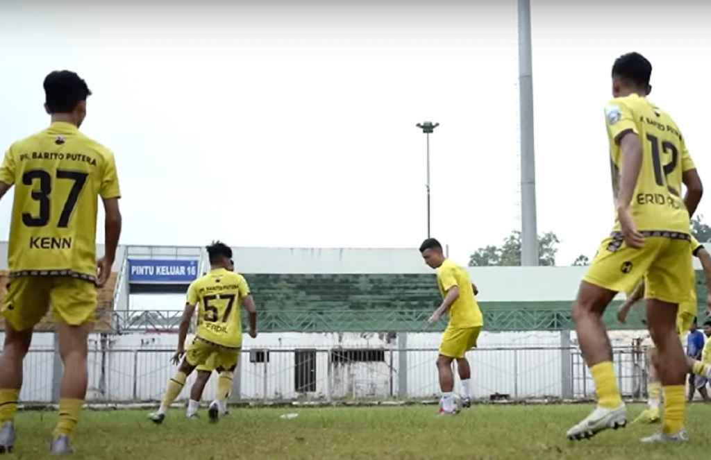 Latihan Barito Putera Jelang Menjamu Persis SOlo