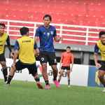 Latihan Borneo FC Sebelum Menjamu Persija
