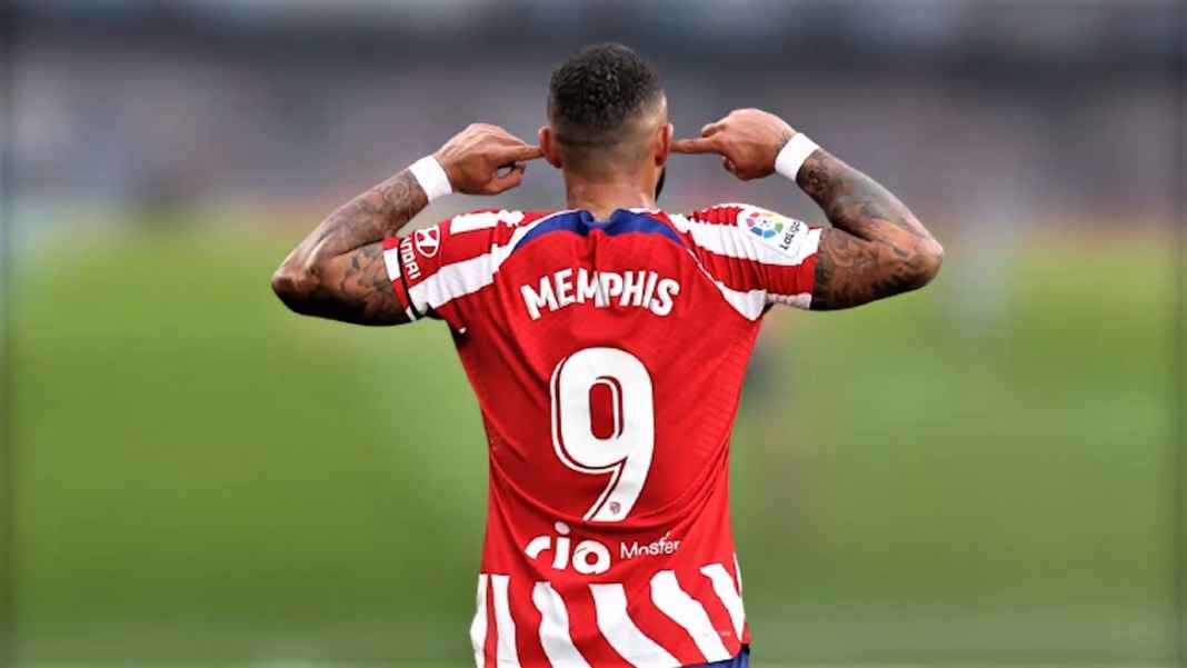 Memphis Depay, Atletico Dua Gol Memphis Bawa Atletico ke Ranking Ketiga Liga Spanyol