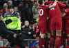 Penyusup Masuk Saat Liverpool Selebrasi Gol ke-7 vs Manchester United