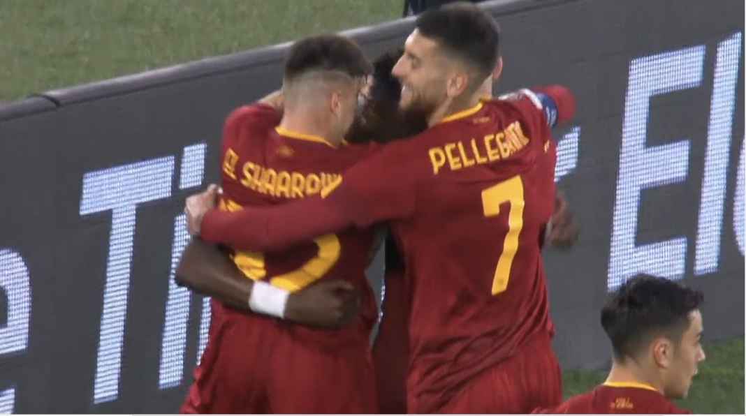 Perayaan gol AS Roma Bekas Musuh Jose Mourinho Memulai Recovery yang Berujung Gol AS Roma
