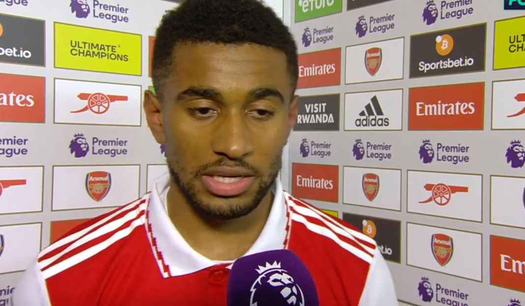 Reiss Nelson senang cetak gol kemenangan Reiss Nelson Ungkap Pesan Mikel Arteta Sebelum Cetak Gol Kemenangan Arsenal