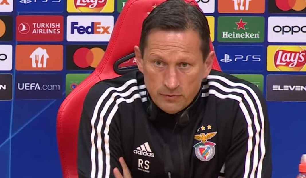 Roger Schmidt Sedang Konferensi Pers Jelang Benfica vs Club Brugge Awas! Benfica Coba Bikin Kejutan di Liga Champions