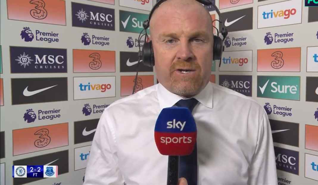 Sean Dyche tuding wasit untungkan Chelsea Pelatih Everton Tuding Wasit Berusaha Sekuat Tenaga Bantu Chelsea Bisa Menang
