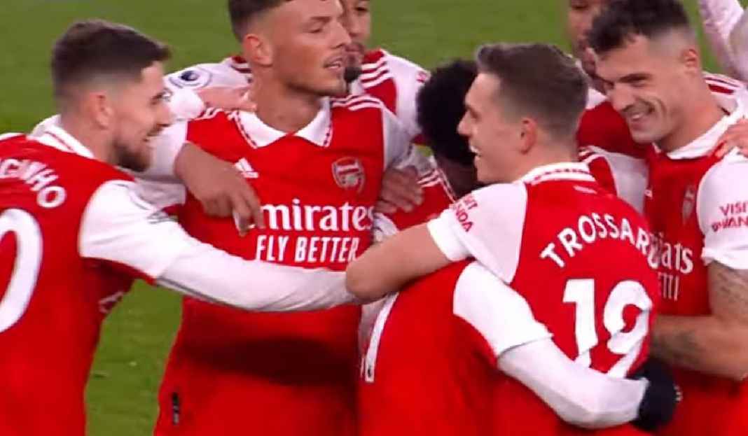 Selebrasi Gol Pemain Arsenal Lawan Everton Ogah Disalip Manchester City, Mikel Arteta Desak Arsenal Tak Berhenti Kejar Gelar Liga Inggris!