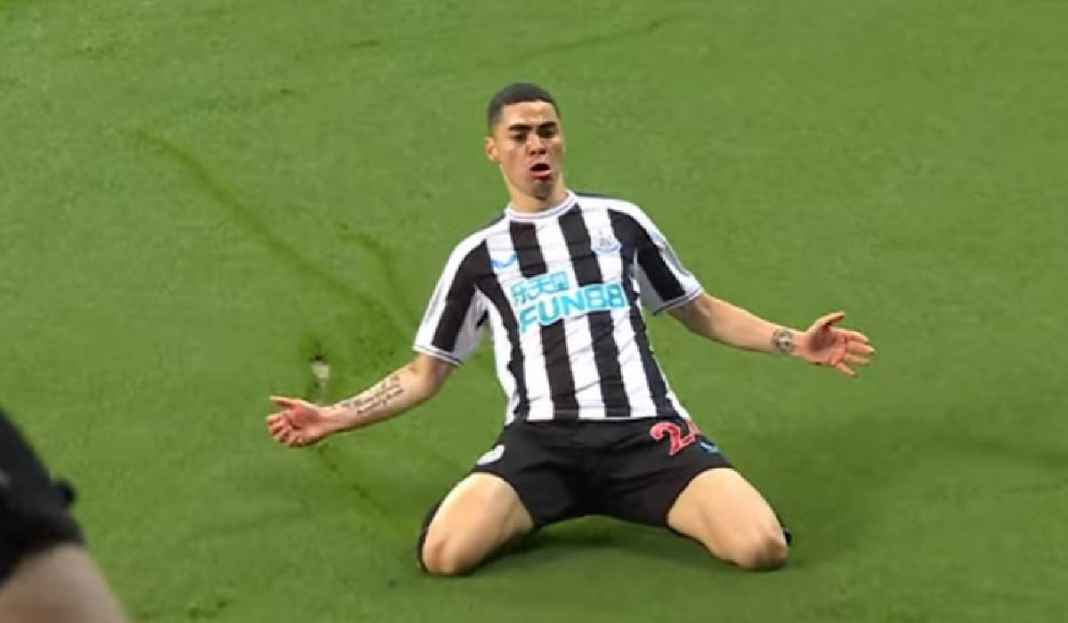 Selebrasi Miguel Almiron Usai Cetak Gol untuk Newcastle United Newcastle United Tanpa Miguel Almiron Tiga Pekan, Ini Penyebabnya!