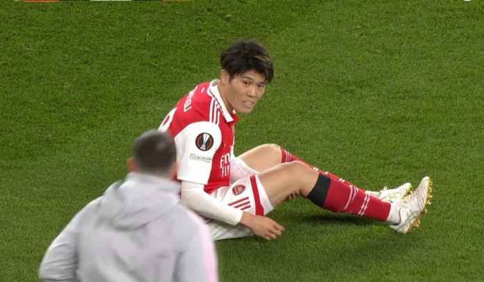 Cedera Lutut, Bek Arsenal Takehiro Tomiyasu Bakal Absen Hingga Akhir Musim Ini