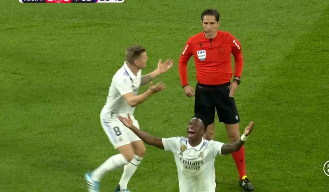 Vinicius Junior dikartu kuning wasit Prediksi Real Betis vs Real Madrid, Los Blancos Usahakan Jaga Harapan Pertahankan Gelar