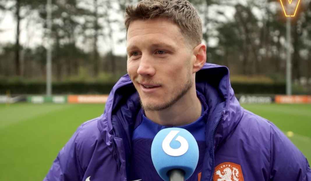 Wout Weghorst senang bermain di Manchester United