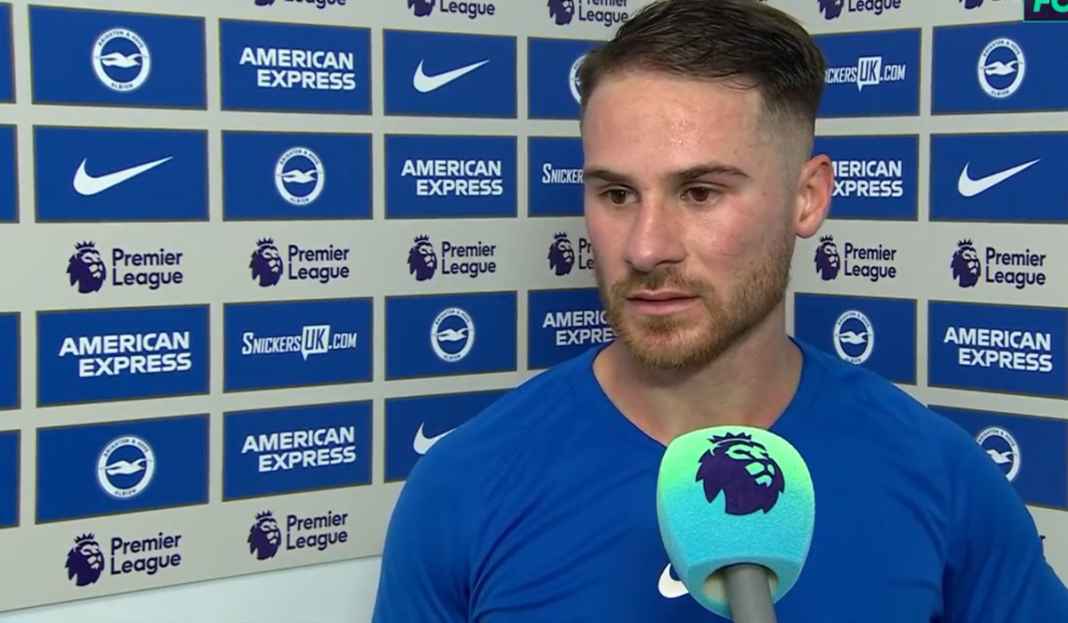 Alexis Mac Allister di wawancara pers pasca pertandingan Alexis Mac Allister Kecewa Berat Brighton Cuma Imbang Kontra Brentford