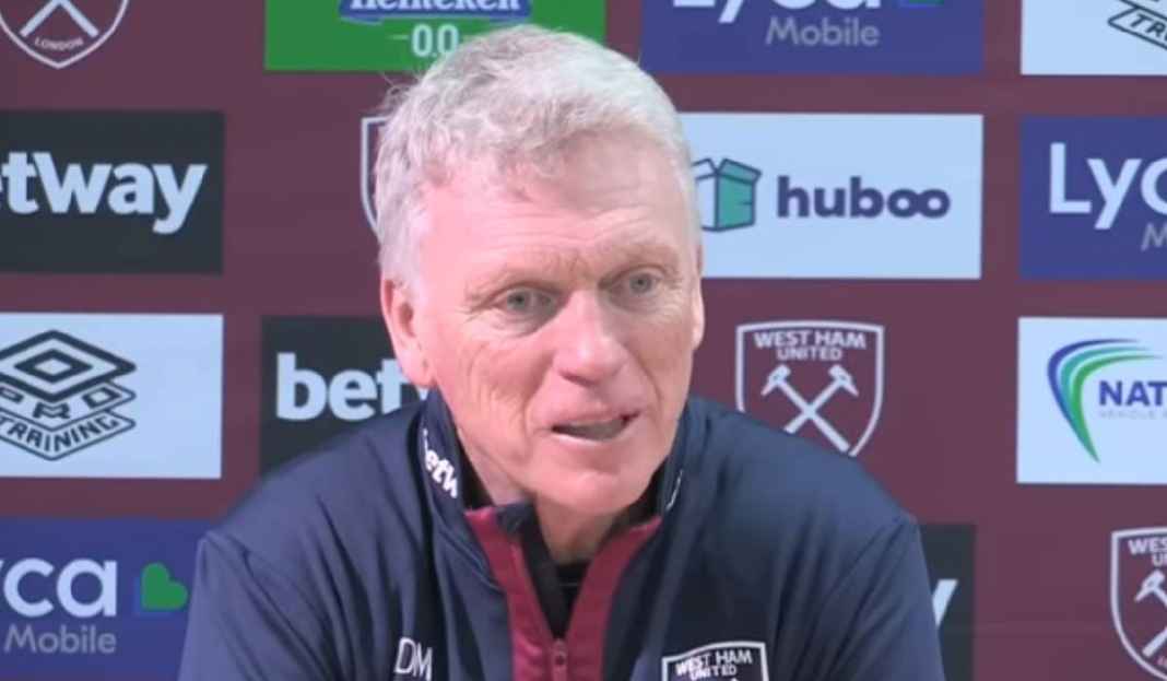 David Moyes Sedang Jumpa Pers Usai West Ham Menang Lawan Southampton Beri Kemenangan untuk West Ham vs Southampton, David Moyes Terhindar dari Pemecatan!