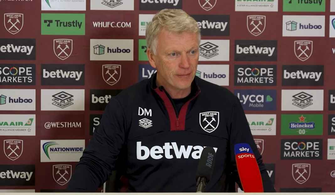 David Moyes di konferensi pers West Ham David Moyes Harap West Ham Menang Atas Liverpool Sebagai Hadiah Ulang Tahun