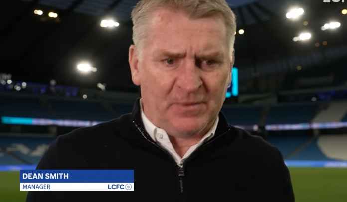 Dean Smith Lihat Tanda-Tanda Positif Meski Leicester City Kalah Telak di Manchester City