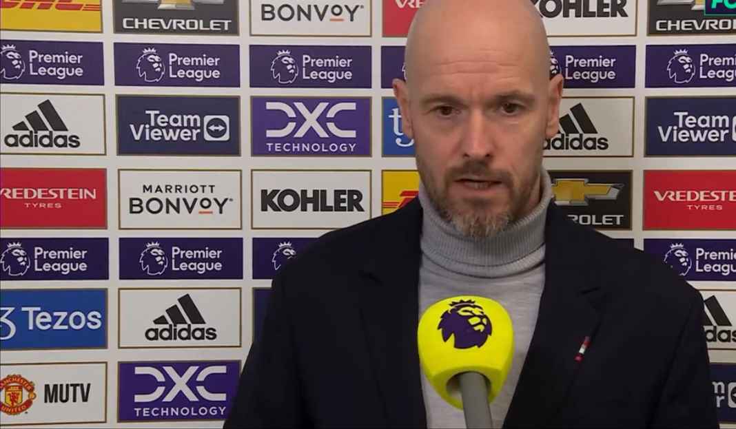 Erik ten Hag bicarakan kemenangan Manchester United Erik ten Hag Senang Dengan Cara Manchester United Bangkit Melawan Brentford