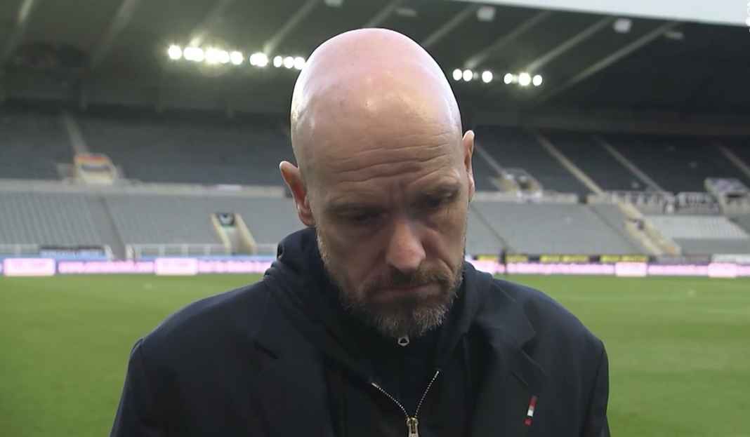 Erik ten Hag kecewa dengan kekalahan Manchester United Erik ten Hag Kecewa Berat, Sebut Manchester United Kurang Punya Ambisi Menang!