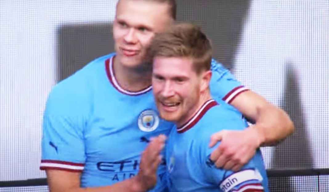 Erling Haaland dan Kevin de Bruyne Selebrasi di Laga Liga Inggris Manchester City Jelang Laga Fulham vs Manchester City, Marco Silva: Salah Jika Fokus ke Erling Haaland dan Kevin de Bruyne!